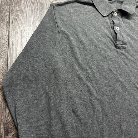 Polo Ralph Lauren Grey Polo Rugby Shirt Small Designer Prep Pony - Picture 4 of 8